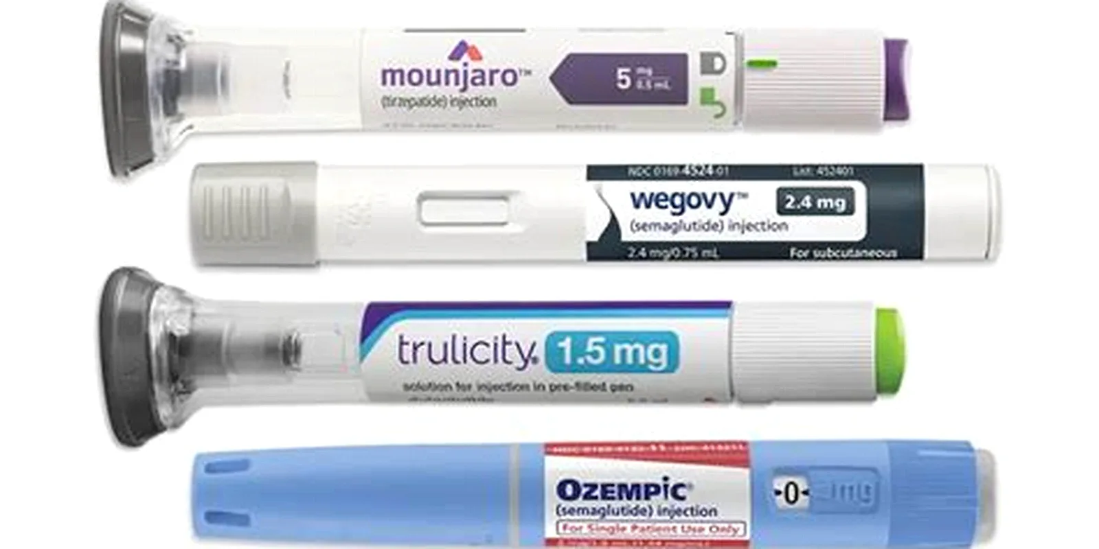 GLP-1 medication injection pen and patient consultation